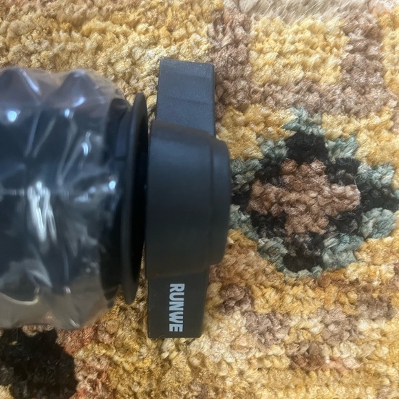 NWB Black Textured Anchored Foam Roller - Picture 5 of 7